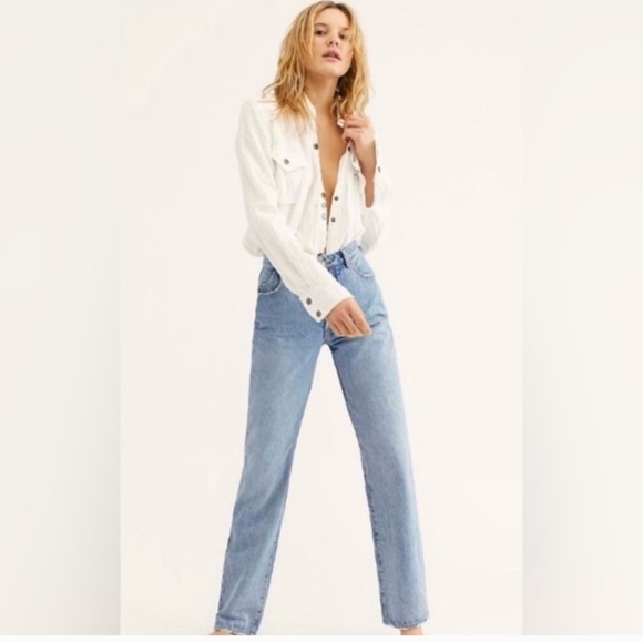 Rolla’s Original Cropped Straight G’Day Mate Jeans, size 26 - Picture 1 of 10